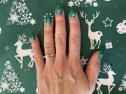 Noel vert stickers nappe 1.JPG